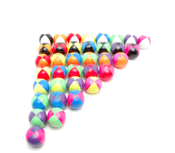 Jongleringsbollar 110g – 2 Färger